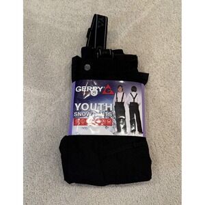 Gerry Unisex‎ Youth Performance Snow Pant Removable Suspenders Ski Pants XS 5-6